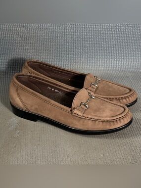 SAS Women's Metro Truffle Brown Slip On Shoes Size 7.5 Narrow